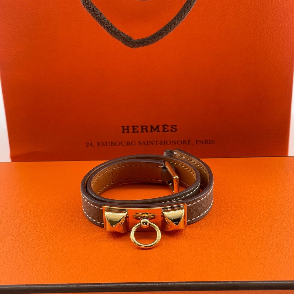 Hermes Rivale Double Tour bracelet